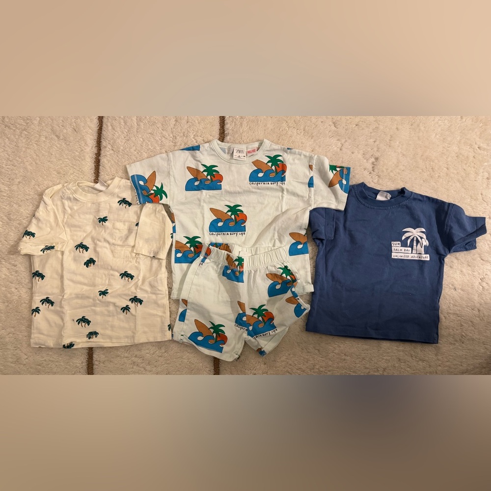 Zara tropical bundle. 3T
